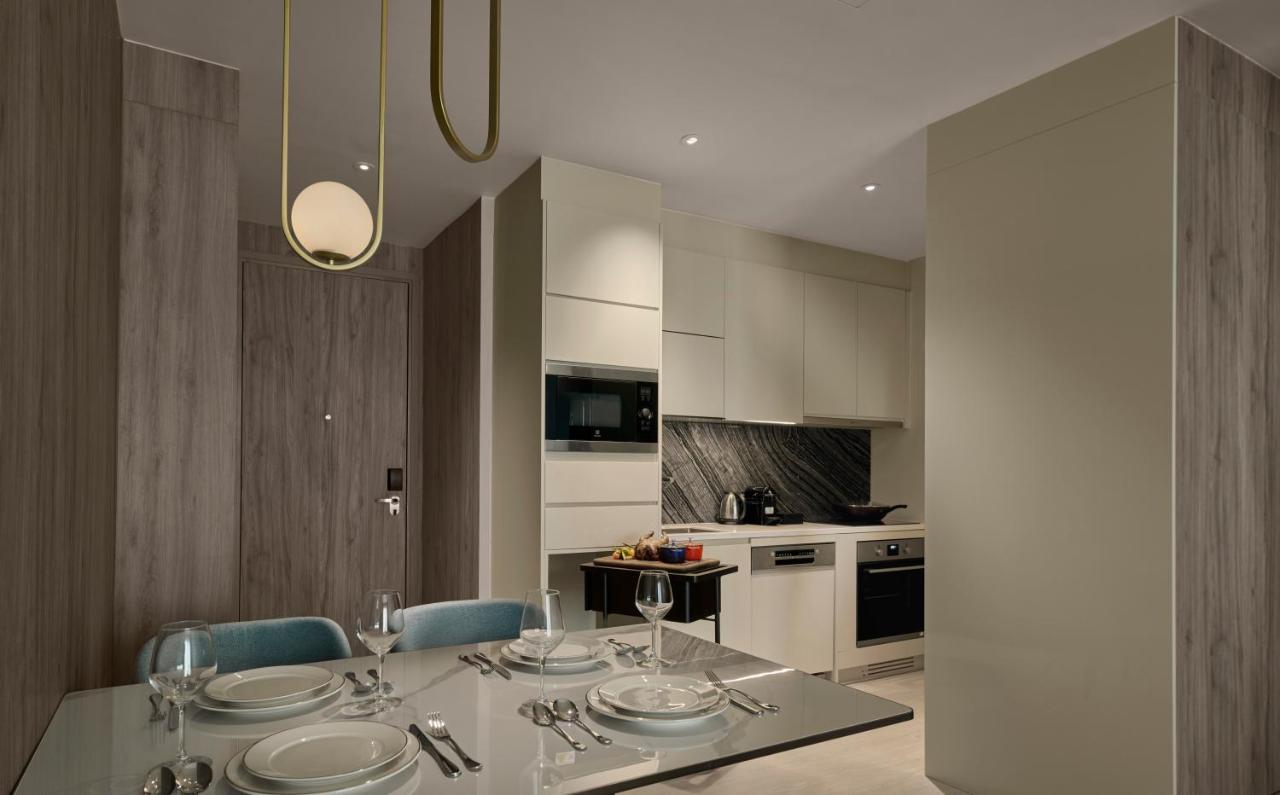 Pan Pacific Serviced Suites Kuala Lumpur Exterior foto Interior design of a typical apartment